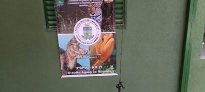 PMA do Distrito de Águas do Miranda prende e autua campo-grandense por pescar em corredeira