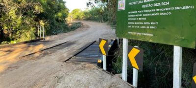 Bela Vista: Em parceria com Estado, gestão Piti reformou 19 pontes e construiu outras 11