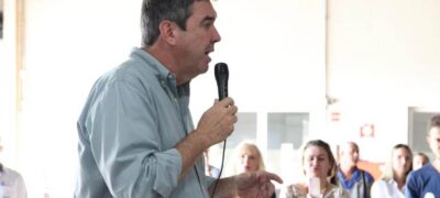 Eduardo Riedel estará em Eldorado e Mundo Novo nesta quinta-feira