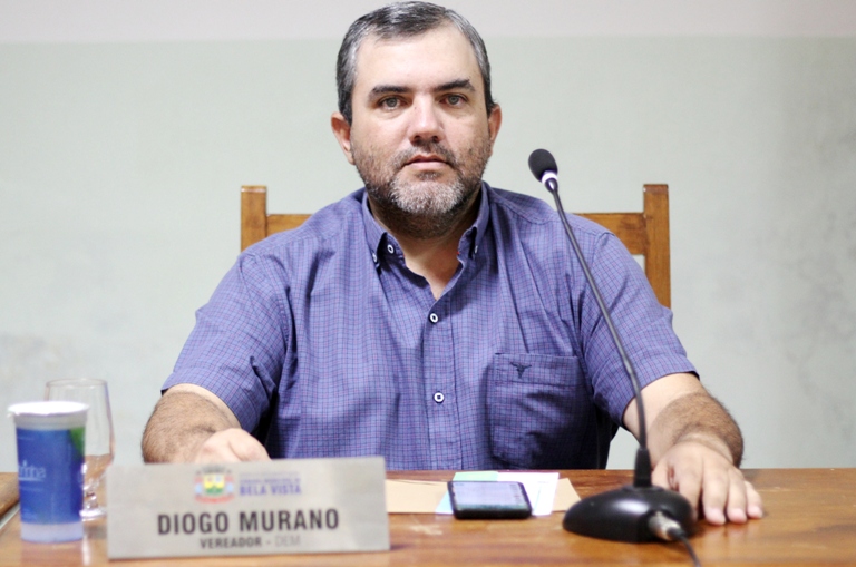 Diogo Murano solicita melhorais em estradas Rurais  