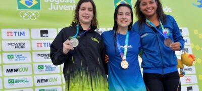 Na natação, Mato Grosso do Sul chega à primeira medalha nos Jogos da Juventude 2022