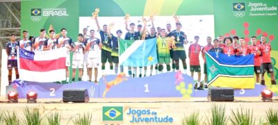 Com título no vôlei masculino, Mato Grosso do Sul tem dia cheio de medalhas nos Jogos da Juventude