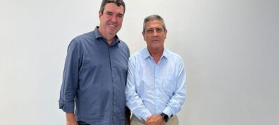 Riedel e Tereza Cristina recepcionam Braga Netto em Campo Grande