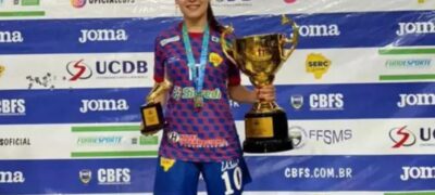 Atleta de MS é convocada para integrar a Seleção Brasileira de futsal