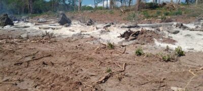 PMA do Distrito de Águas do Miranda autua campo-grandense em R$ 6 mil por incendiar restos de vegetação em leiras
