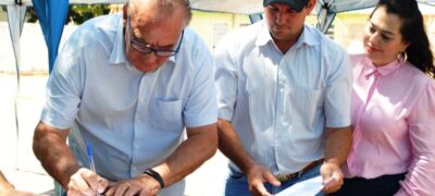 Prefeito Neco faz lançamento no valor de mais 6 milhões em obras em Caracol
