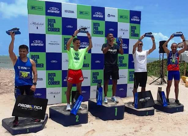 Elenilson da Silva ficou em 4° lugar na prova Olimpikus no estado de Alagoas