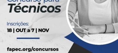 Inscrições em concurso para técnicos-administrativos iniciam nesta terça-feira