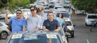Eduardo Riedel é recebido com festa e apoio popular em Corumbá e Ladário