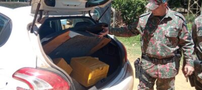 PMA e Força Verde do Paraná prendem pedagoga gaúcha com 93,5 kg de maconha em veículo roubado no Rio Grande do Sul