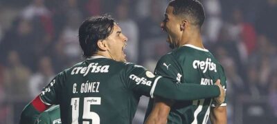 Gómez e Murilo formam dupla de zaga sólida e artilheira pelo Palmeiras em 2022