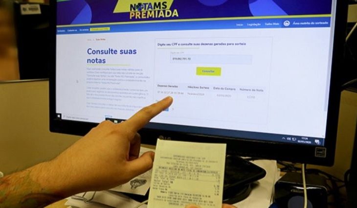 Sorteio que definirá ganhadores da Nota MS Premiada será na quarta-feira