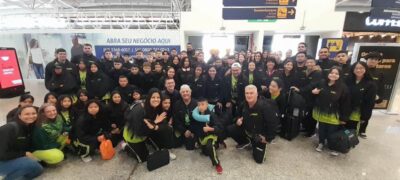 Delegação de MS embarca para o Rio de Janeiro para a disputa dos Jogos Escolares Brasileiros