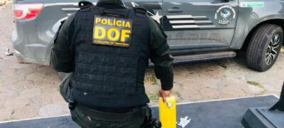 Homem é preso pelo DOF em Corumbá com mais de um quilo de cocaína