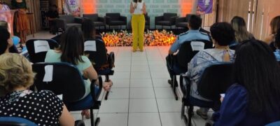 Mônica Riedel participa do lançamento da campanha dos 16 Dias de Ativismo