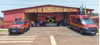 Solenidade Militar do primeiro ano da inauguração do Corpo de Bombeiros Militar de Bela Vista
