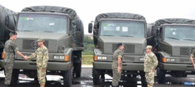 Sancionada doação ao Paraguai de 20 caminhões do Exército brasileiro