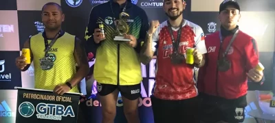 Lutadores de MS voltam do Pan-Americano de Kickboxing com 13 medalhas e garantem vaga ao Mundial