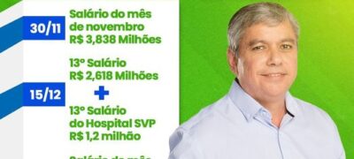 Bela Vista: Prefeitura injeta R$ 11,3 milhões na economia local