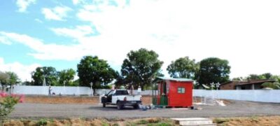 Caracol: Praça das Araras é preparada para ser palco das luzes natalinas