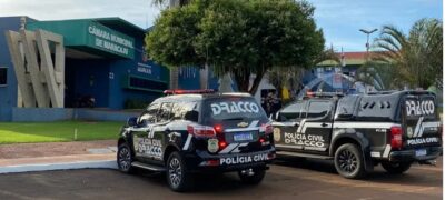 Oito vereadores têm mandato suspenso em ação que apura desvio de R$ 23 milhões