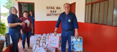 Prefeitura de Caracol presenteia servidores municipais com Cesta de Natal