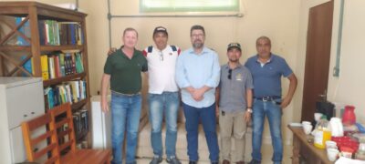 Deputado mais votado em MS, Marcos Pollon visita Bela Vista  