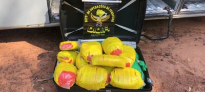 Droga que seria levada para Cuiabá é apreendida pelo DOF