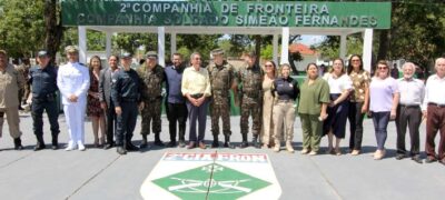 Porto Murtinho: Solenidade marca a troca de Comando da Sentinela do Pantanal, 2ª Cia Fron