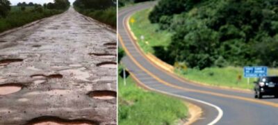 Reconstrução de rodovia está entre as obras emblemáticas executadas pelo Governo do Estado em Caarapó