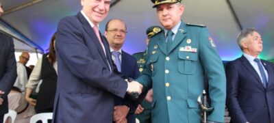 Presidente representa ALEMS em trocas de comando da Segurança Pública