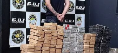 Rapaz de 18 anos é preso em depósito com cocaína avaliada em R$ 4 milhões