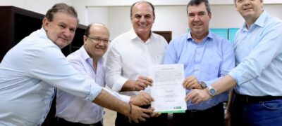 Governador assina convênio de R$ 4,9 milhões para sistema de esgotamento sanitário em Caracol