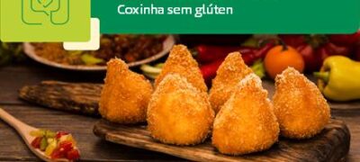 Receita Saudável: coxinha sem glúten  