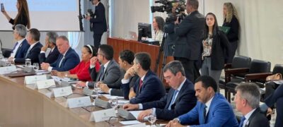 Semana do governador teve discussões de projetos em Brasília e troca de comando na segurança