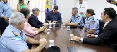 Governador empossa novo comandante da PM e delegado-geral da Polícia Civil