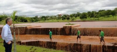 Após estragos causados pela chuva, Parque das Nações Indígenas passa por vistoria e receberá reparos