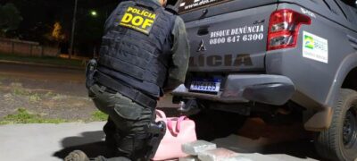 DOF prende mulher que usava bebê e criança para levar droga para MG