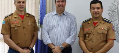 Governador dá posse ao novo comandante e subcomandante do Corpo de Bombeiros