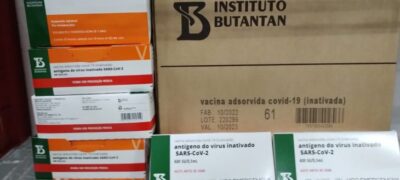 Covid-19: MS recebe 6,5 mil doses de Coronavac para crianças de 3 a 11 anos de idade