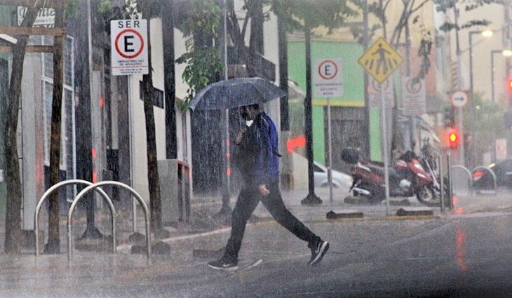 Previsão é de chuva para esta segunda-feira em Mato Grosso do Sul