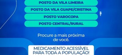 Prefeitura de Amambai amplia distribuição de medicamentos controlados nas unidades de saúde do município