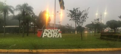 Chuvas fortes atingem cidades no sul e no leste de MS neste domingo