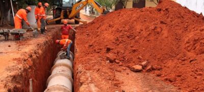 Com 85% da área de cobertura, Paranhos terá mais de R$ 1 milhão em obras de esgoto