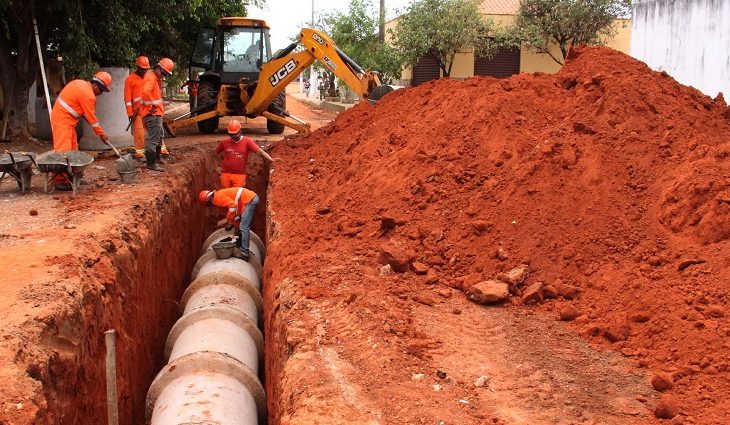 Com 85% da área de cobertura, Paranhos terá mais de R$ 1 milhão em obras de esgoto