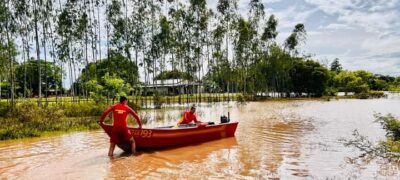 Com o grande volume de chuvas, Bela Vista registra três cheias do Rio Apa em menos de 30 dias
