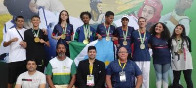 MS garante nove medalhas no Grand Slam de Taekwondo e classifica atletas à seleção brasileira