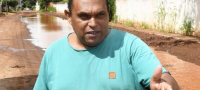 Moradores da Moreninha IV comemoram a obra de asfalto que será feita pelo Governo