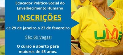 Com projeto inédito no estado, UEMS cria a Universidade da Maturidade