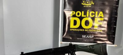 Bela Vista: Operação conjunta entre policiais do Bope e DOF termina com pistola e fuzil apreendidos e camioneta recuperada